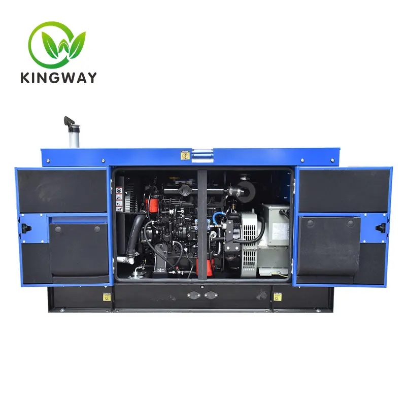 12kw 16kva waterproof silent diesel generator for home use