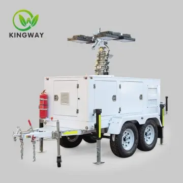 KWHT10PM4 Hybrid mobile energy storage light tower