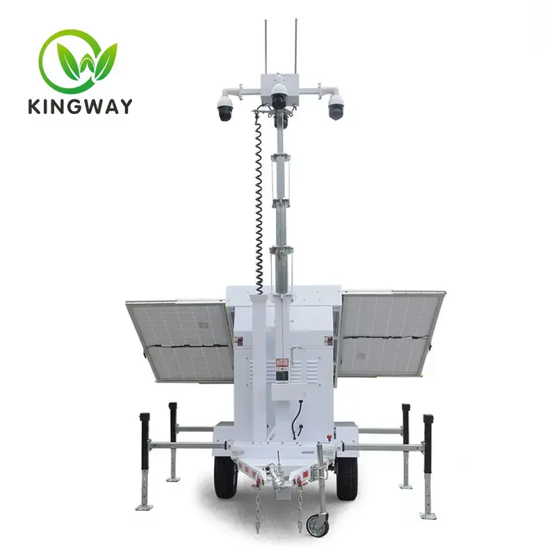 Solar powered mobile lighting beacon: lighting equipment that effectively responds to disaster emergencies