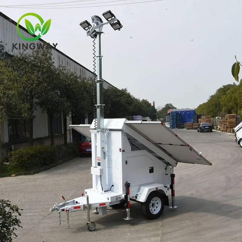 solar energy system led mobile solar light tower (3)jjw