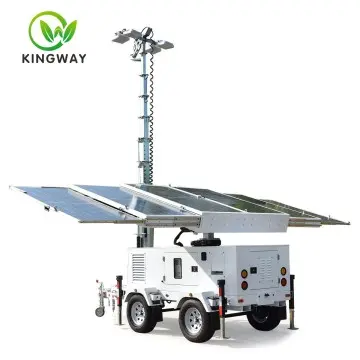 KWST1800L Sun-Tracking mobile solar light tower