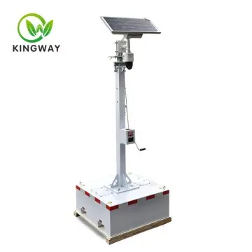 Portable Solar Monitoring Tower Simple Block