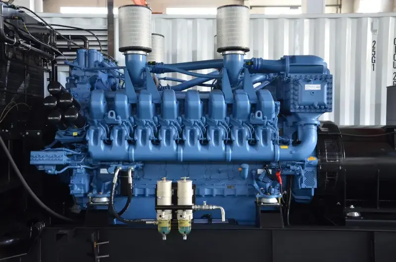 Diesel Generator Sets for Small Power Stations