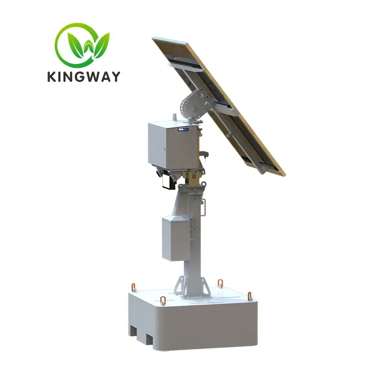 Model KWST-1200S CUBE  Square type 1740W solar light tower