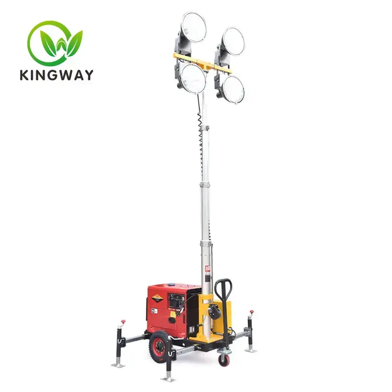 Key Applications of Diesel Generator Mobile Lighthouses in Mining
