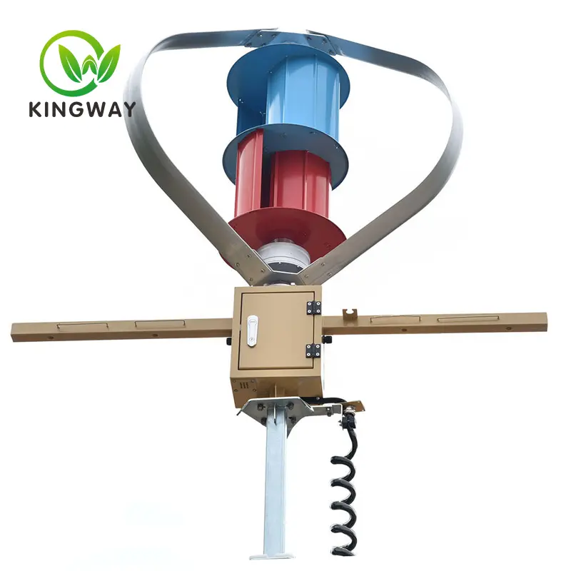 Mobile Wind Solar Complementary Powered Generator System Trailer with LED Flood Light Tower (1)97b