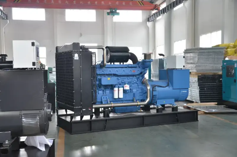 A South American construction site doubled its efficiency after purchasing KINGWAY diesel generator sets.