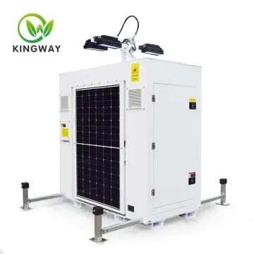 Square vertical solar energy storage light tower